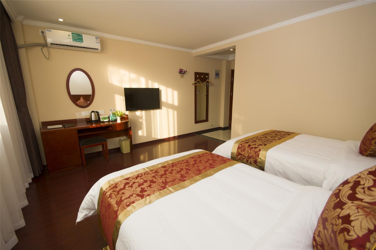 Greentree Inn Jiangsu Wuxi New District Airport Business Hotel المظهر الخارجي الصورة