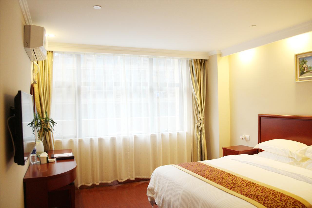 Greentree Inn Jiangsu Wuxi New District Airport Business Hotel المظهر الخارجي الصورة