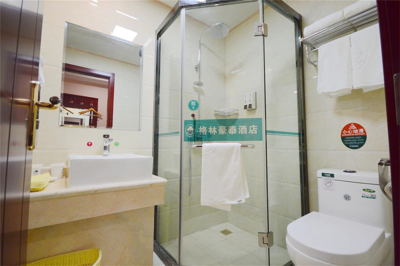 Greentree Inn Jiangsu Wuxi New District Airport Business Hotel المظهر الخارجي الصورة