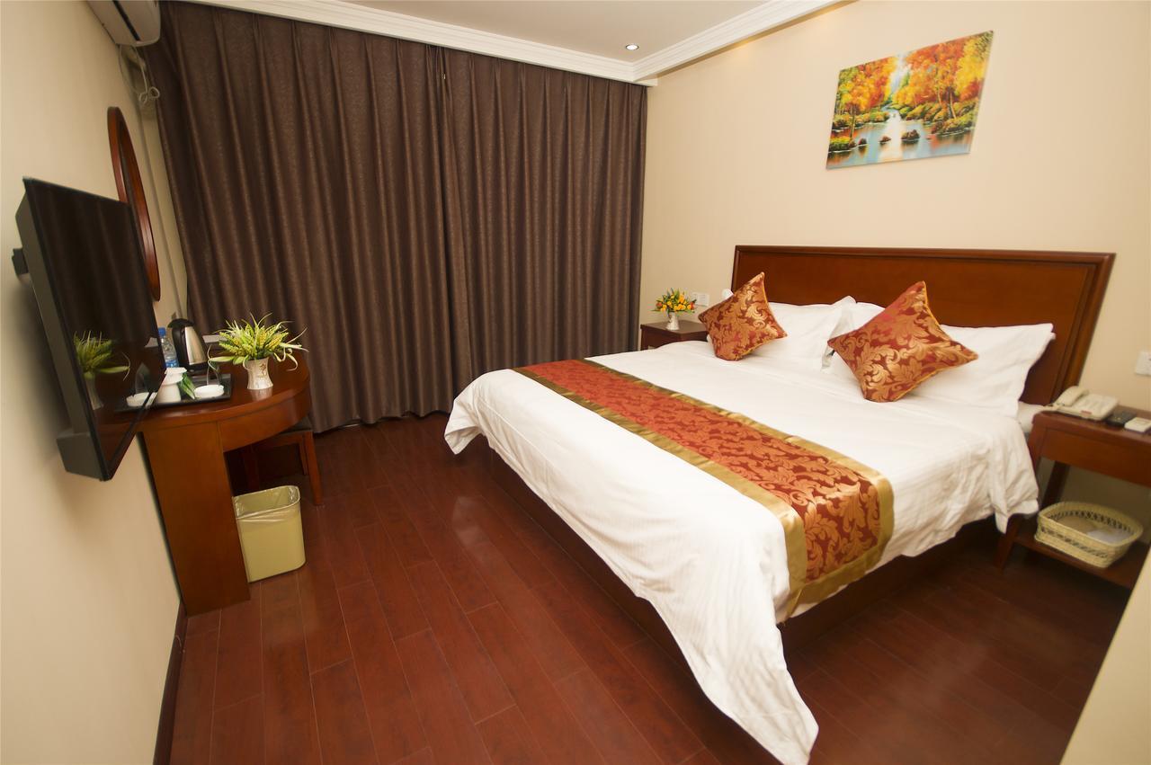 Greentree Inn Jiangsu Wuxi New District Airport Business Hotel المظهر الخارجي الصورة