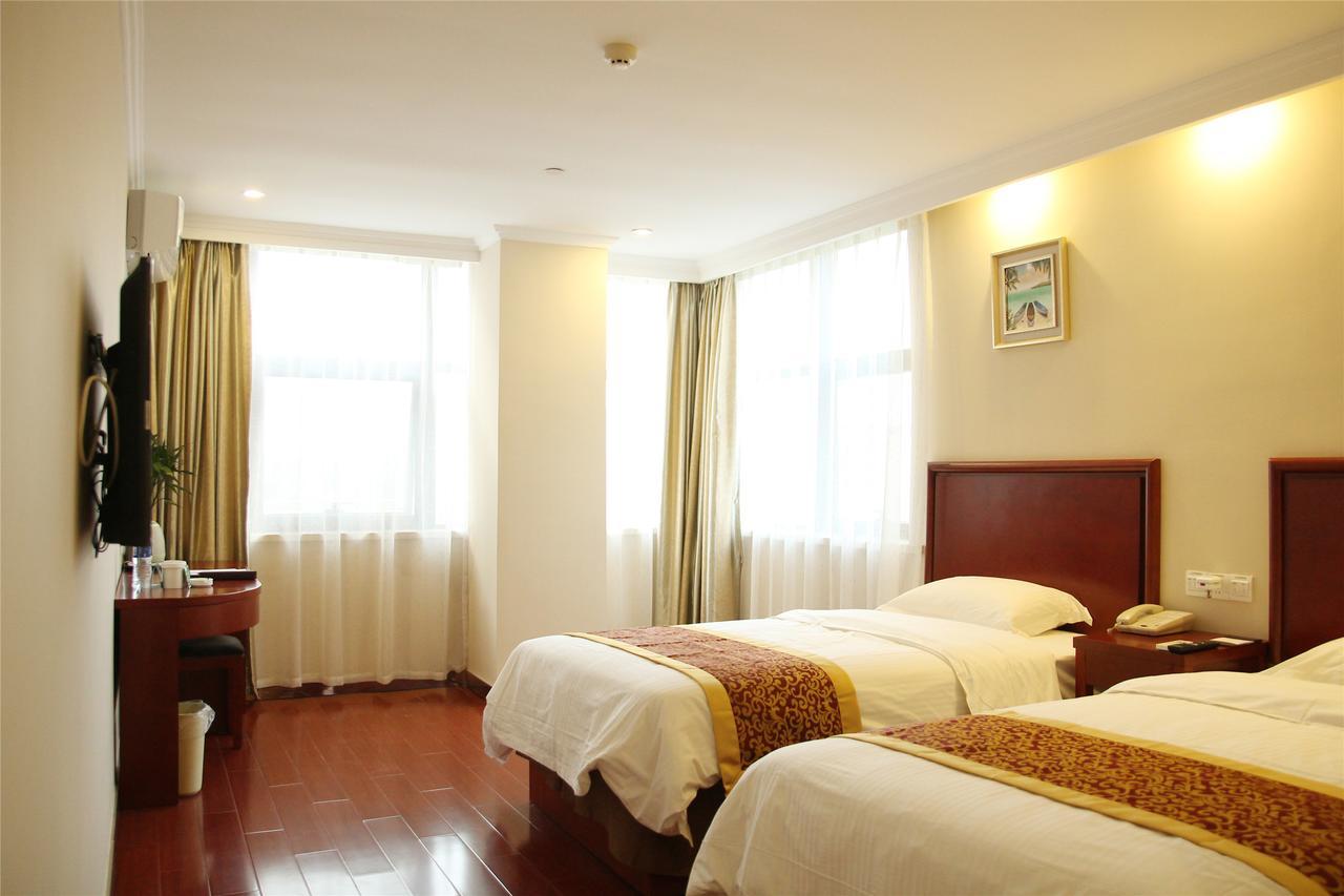 Greentree Inn Jiangsu Wuxi New District Airport Business Hotel المظهر الخارجي الصورة