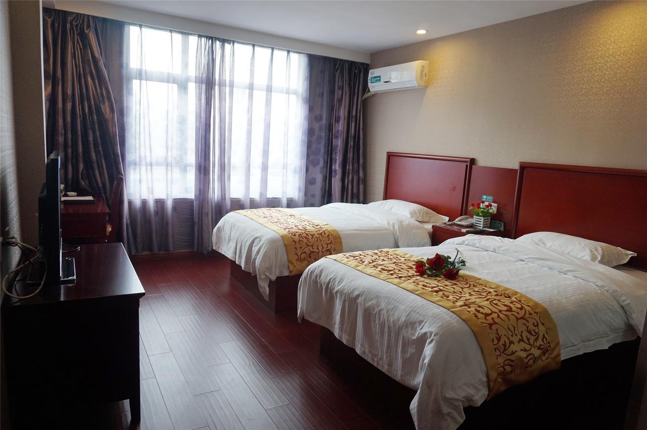 Greentree Inn Jiangsu Wuxi New District Airport Business Hotel المظهر الخارجي الصورة