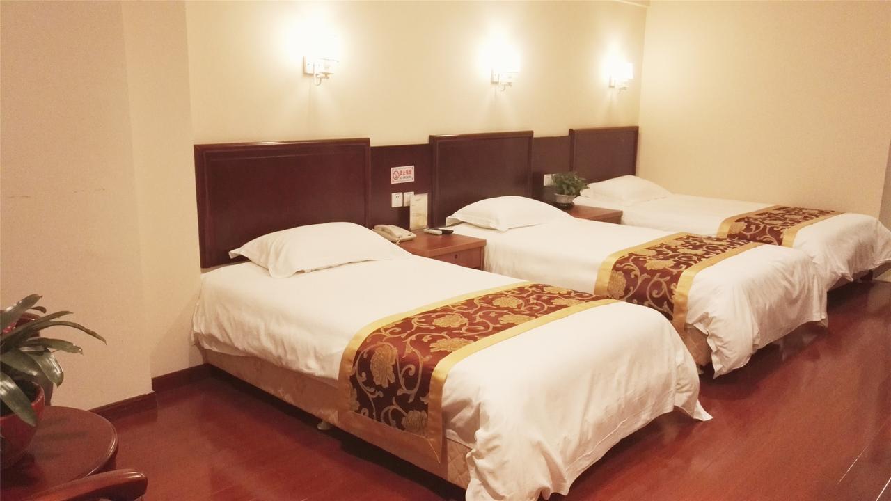 Greentree Inn Jiangsu Wuxi New District Airport Business Hotel المظهر الخارجي الصورة