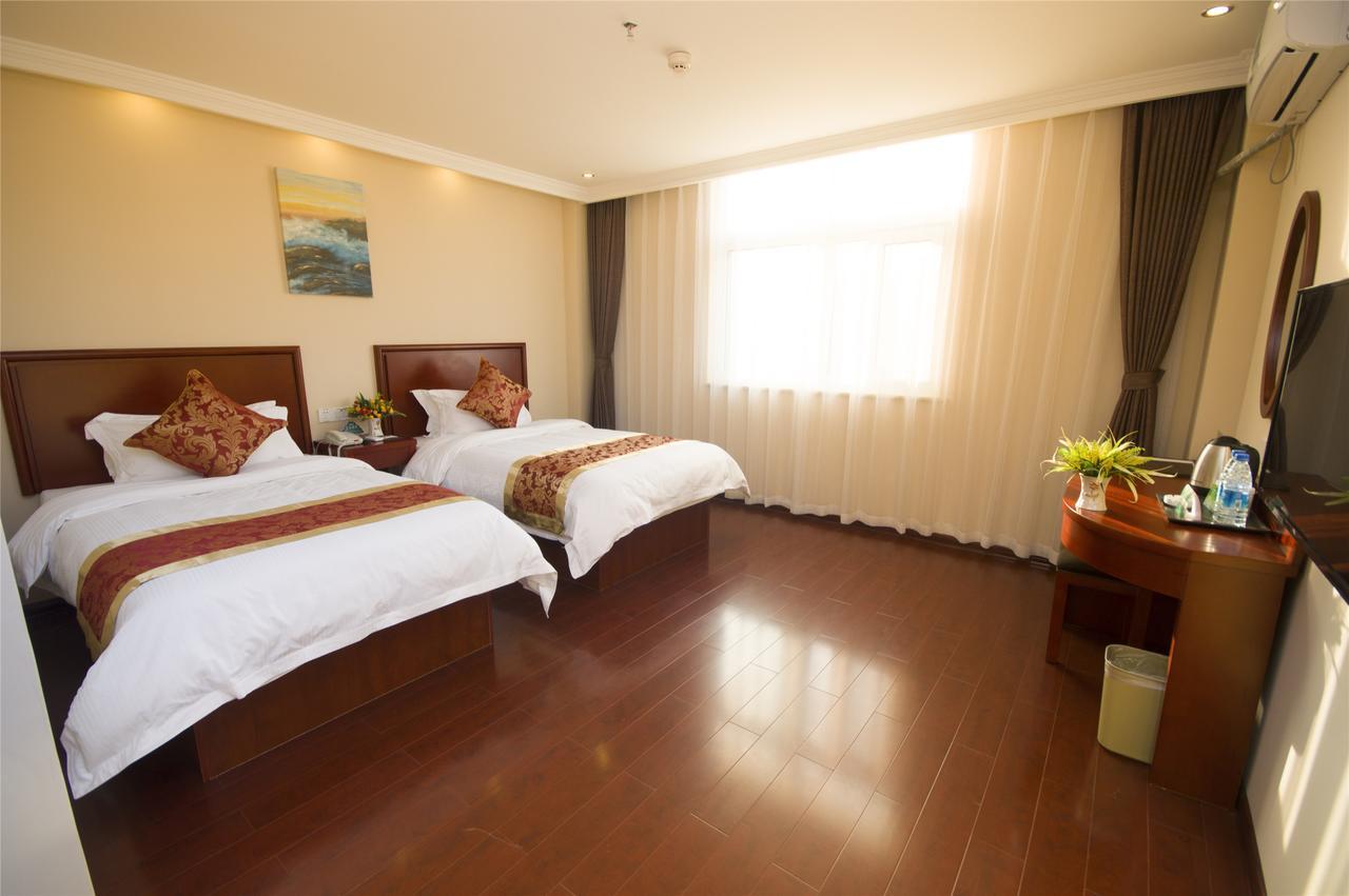 Greentree Inn Jiangsu Wuxi New District Airport Business Hotel المظهر الخارجي الصورة