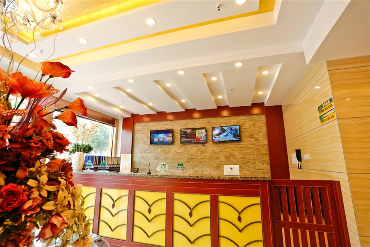 Greentree Inn Jiangsu Wuxi New District Airport Business Hotel المظهر الخارجي الصورة